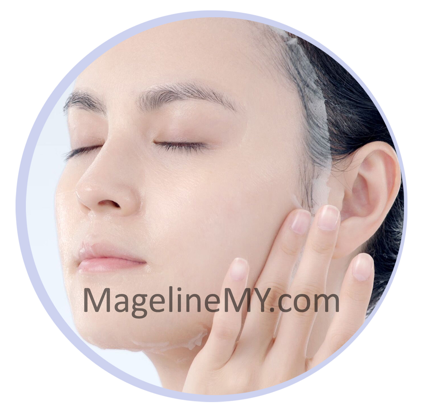 brightening mask 1 pcs (魔力焕颜蚕丝面膜)